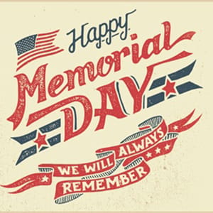 Happy Memorial Day