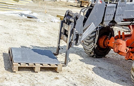 Pallets Help the Construction Industry Break Ground