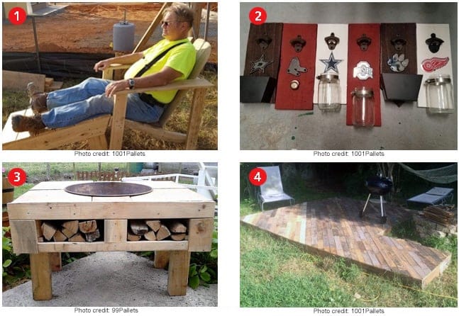Top 4 Father’s Day Gift Ideas Made from Pallets