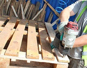 remanufactured pallets