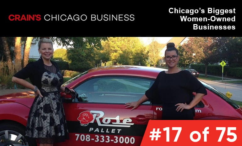 Rose Pallet Earns Repeat Recognition in Crain’s Chicago Business