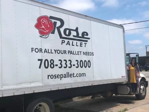 rose pallet semi truck