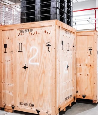 wooden crate