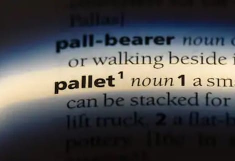 pallet definition in a dictionary
