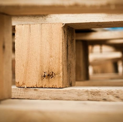 wooden pallet spacers
