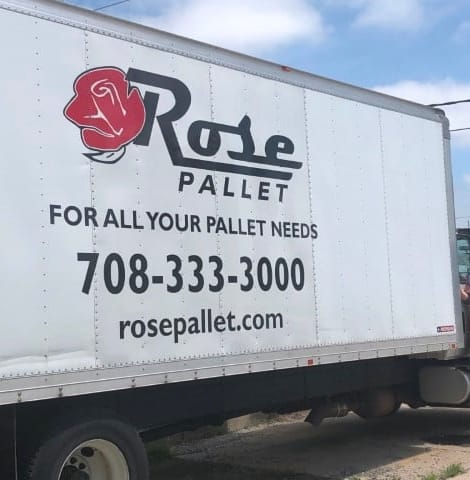 rose pallet semi truck