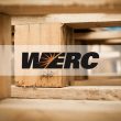 werc branding over wooden pallets