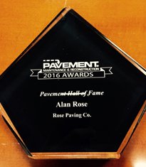 Hall of Fame Award