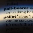 pallet definition in a dictionary