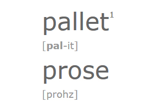 pallet terms