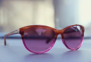 rose colored sunglasses